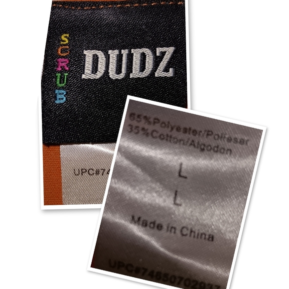 Texas Longhorns Scrub Top by Scrub Dudz - Picture 4 of 4